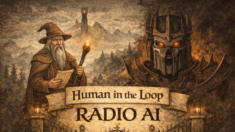 Why Radio Cannot Afford to Remove Humans from AI