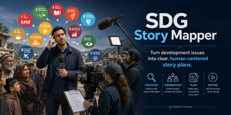 SDG Story Mapper: A Free App to Help Media Practitioners Find Stronger SDG Stories.
